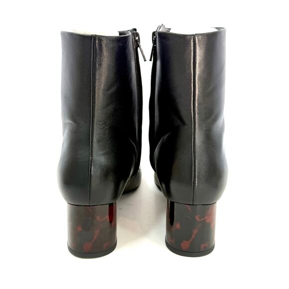 SANDRO Leather ankle boots Black Size US 6.5 EU 37 NEW WITHOUT TAGS - Picture 6 of 8